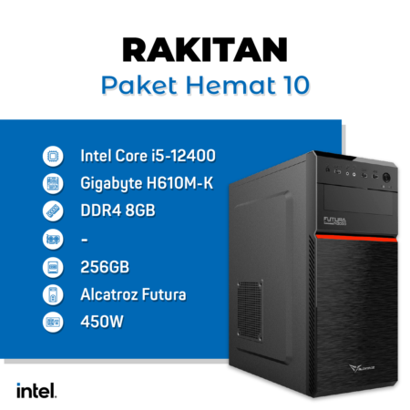 Rakitan Paket Hemat 10 Intel® Core™ i5-12400