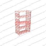 Rak Buku Motif 5 Susun