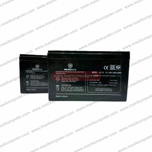 Baterai UPS Micropack 12-7.2 F1 12V 7.2Ah Sealed Lead Acid Battery