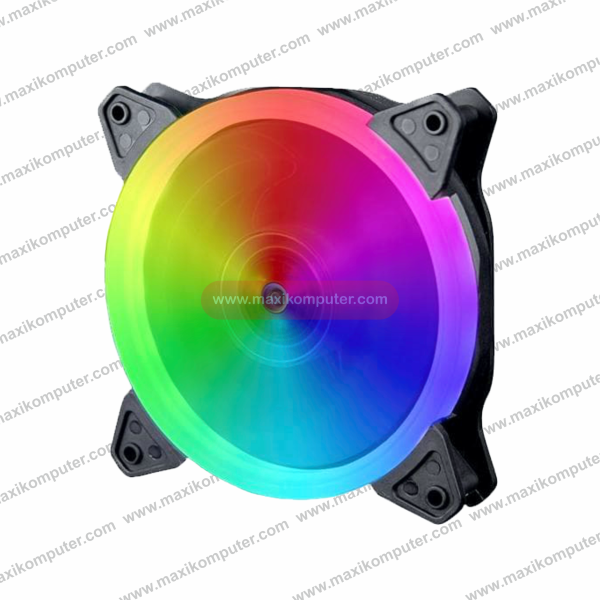 Kipas Casing NYK Aura RGB Silent Fan 15 LED RGB 120mm