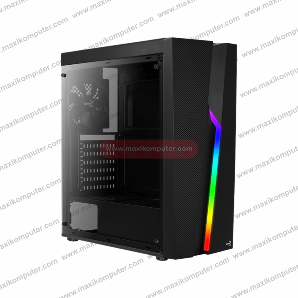 Casing AeroCool Bolt - Stylish RGB Acrylic - ATX Mid Tower