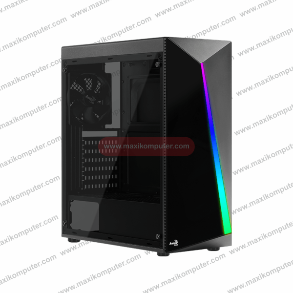 Casing AeroCool Shard - Stylish RGB Acrylic - ATX Mid Tower