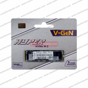 SSD V-Gen Hyper M.2 NVMe 256GB NVM express 1.3 PCIe Gen 3.0 x4