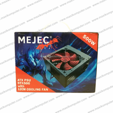 Power Supply Mejec BTX500 500W ATX PSU with 8CM Cooling Fan