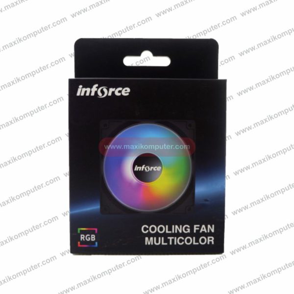 Kipas Casing Inforce Cooling Fan Multicolor Hydro Bearing