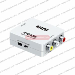 Konverter Mini AV2HDMI AV RCA to HDMI Adapter Up Scaler 1080P