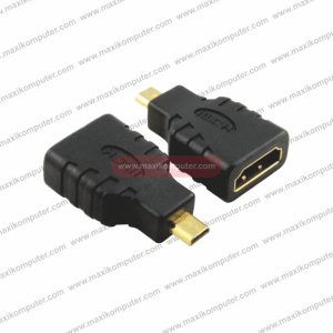Konverter Micro HDMI Male to HDMI Female Gold Plated