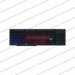 Keyboard NYK K-02 Sacred Rubber Dome Keys Rainbow Membrane