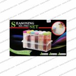 Tempat Bumbu Dapur Seasoning Six Piece Set 6in1 Transparan