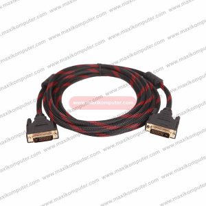Kabel DVI-D 24+1 Pin Male to Male 1.5 M Cable Gold Plated