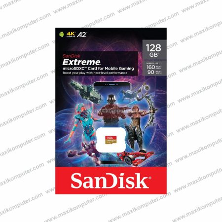 MicroSD SanDisk Extreme MicroSDXC Card for Mobile Gaming 128GB
