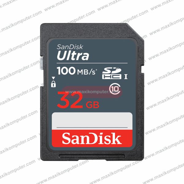 SD Card SanDisk Ultra SDHC UHS-I Card 32GB 100MB/s