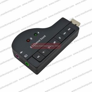 Sound Card USB 8.1 Channel Model Piano 3D Audio