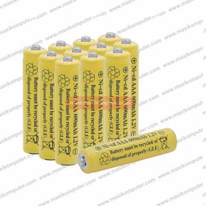 Baterai AAA Rechargeable Ni-Cd 600mAh 1.2V A3 Battery