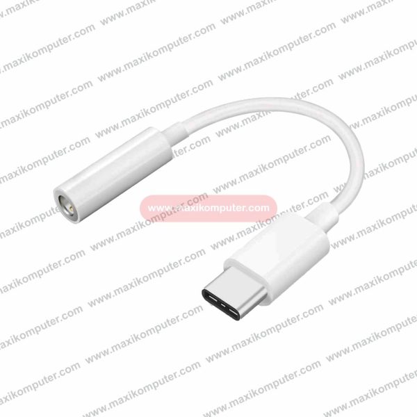 Kabel Type-C to AUX Jack 3.5mm Adapter Hi-Res Audio