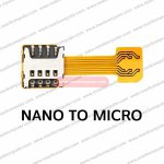 Nano Sim to Micro Sim Converter Extender Hybrid