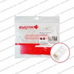 RJ45 Eyota Cat 5e Gold Plated Konektor LAN 1 Pack 100 Pcs