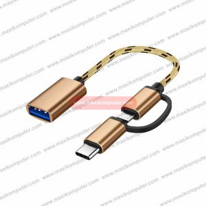 OTG Nanvan 2in1 Type-C & Micro USB to USB 3.0 Fast Transfer