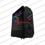 Casing Cube Gaming Dreux Honey Comb Front Tempered Glass