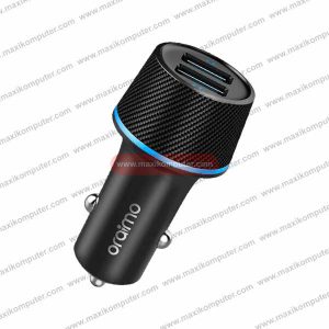 Car Charger Oraimo OCC-21DML Dual USB Ports 2.1A Fast Charging