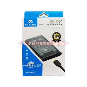 HDD Enclosure Mikuso ECS-017 Transparent 2.5 Inch SATA USB 3.0