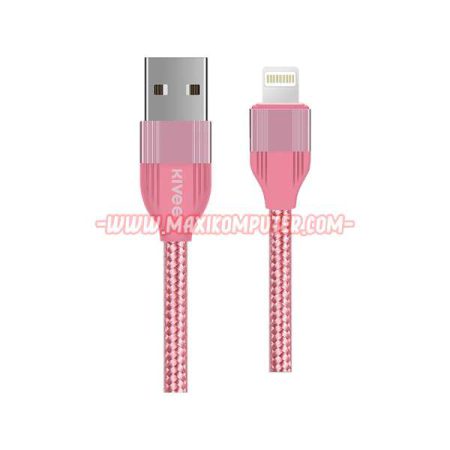 Kabel Data Kivee KV-CT012 Lightning 2A 1000mm Fast Charging
