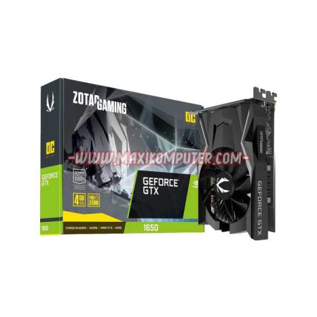 VGA Card Zotac GAMING GeForce GTX 1650 OC GDDR6 4GB