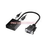 Konverter Robot RHV30 VGA to HDMI Adapter with Audio & Power
