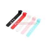 Silicon Cord Cable Holder Tali Pengikat Kabel Clip Charger Headset