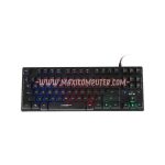 NYK KH-05 Raptor Membrane Keys Metal Plate Design TKL Backlight Wired Gaming Keyboard Image