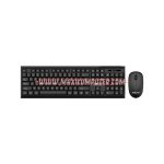 Keyboard Mouse Wireless Inforce 1942 Water Resistant Full Keys
