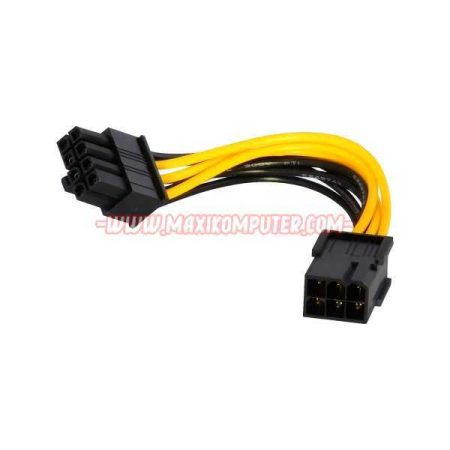 6 Pin Female to 8Pin PCIe Male for GPU VGA Card Converter Cable Kabel Image