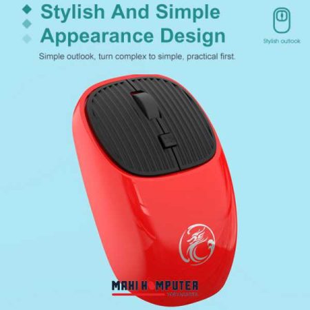 Imice G4 1600DPI 4 Buttons Stylish Design 2.4Ghz Wireless Mouse - Gambar 4