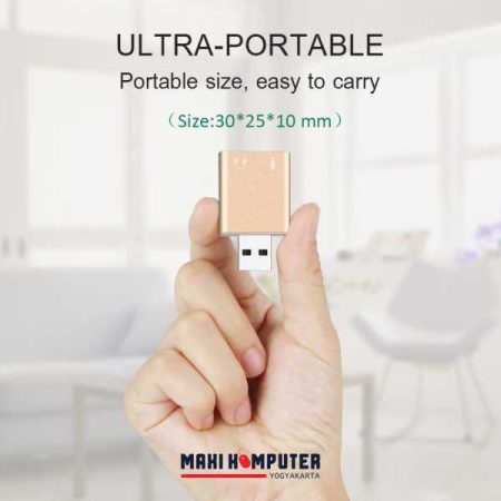 Heavy Magic Voice 7.1 HiFi Sound Ultra-Portable USB Sound Card - Gambar 3