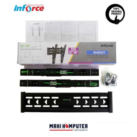 Inforce W400ST 32-55" Universal Tilt TV LCD LED Monitor Bracket Braket - Gambar 3