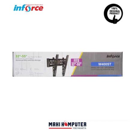 Inforce W400ST 32-55" Universal Tilt TV LCD LED Monitor Bracket Braket - Gambar 4