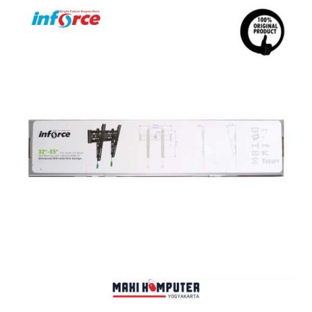 Inforce W400ST 32-55" Universal Tilt TV LCD LED Monitor Bracket Braket - Gambar 5