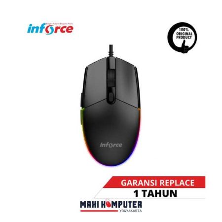 Inforce 1625 3600 DPI 6D Button RGB USB Wired Gaming Mouse - Gambar 2