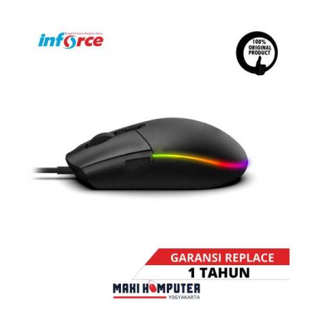 Inforce 1625 3600 DPI 6D Button RGB USB Wired Gaming Mouse - Gambar 5