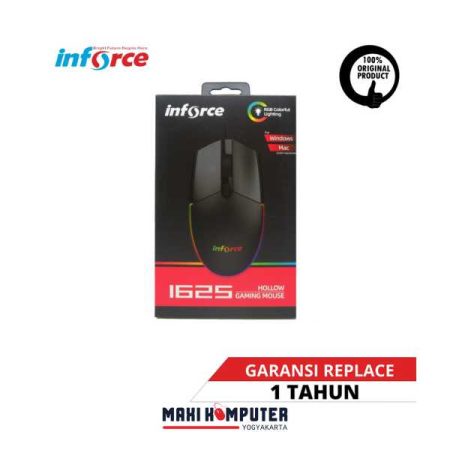 Inforce 1625 3600 DPI 6D Button RGB USB Wired Gaming Mouse - Gambar 4