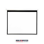 Inforce 100" 4:3 Manual Wall Screen Projector Layar Proyektor