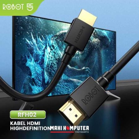 Robot RFH02 3D 4K*2K 60Hz No Delay 2M HDMI 2.0 Cable Kabel HDMI - Gambar 5