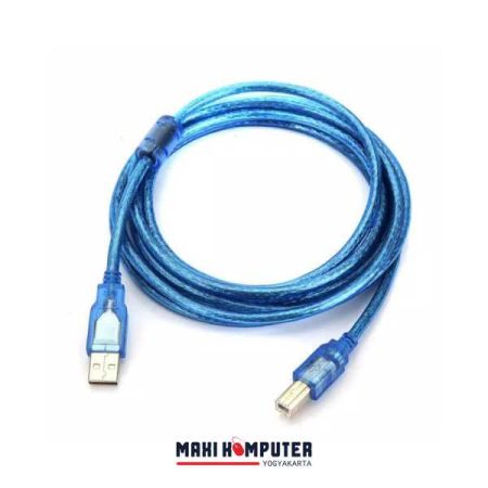 NYK USB Type A Male to Type B Male 3M Data Cable Kabel Printer USB - Gambar 3