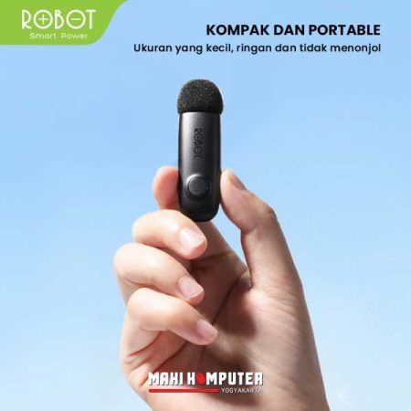 Robot RS20 Clear Sound Bluetooth 5 Omnidirectional Wireless Microphone - Gambar 5