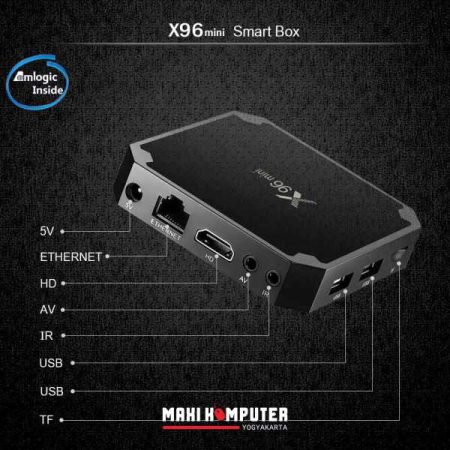 X96 mini Android 7.1 4K Ultra HD DDR3 1GB RAM 8GB ROM Smart TV Box - Gambar 3
