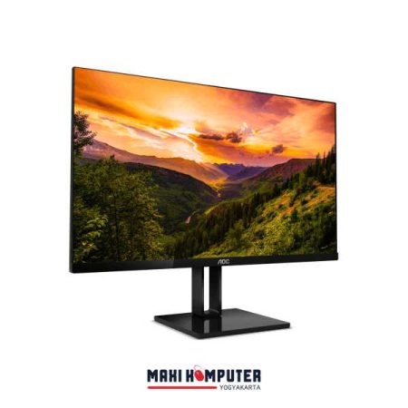 AOC 24V2Q 23.8" 5ms FHD 75Hz IPS Panel Zero Edge Ultra Slim Monitor - Gambar 2