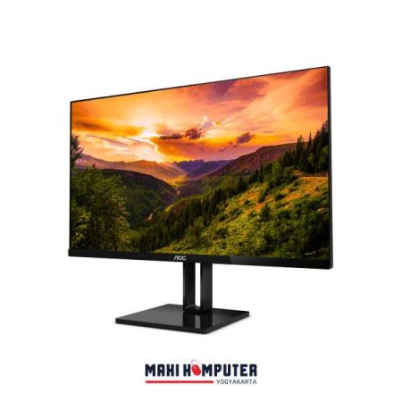AOC 24V2Q 23.8" 5ms FHD 75Hz IPS Panel Zero Edge Ultra Slim Monitor - Gambar 3