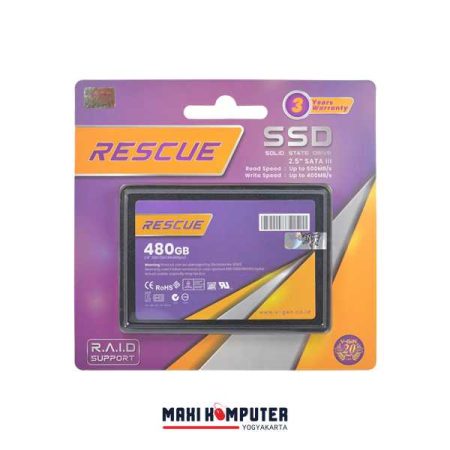 V-Gen Rescue 480GB Read Up to 500Mbps R.A.I.D Support Sata 3 2.5" SSD