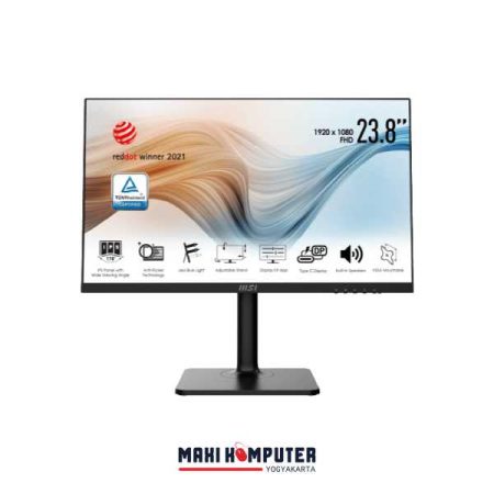 MSI Modern MD241P 24" FHD 5ms 75Hz IPS Panel Anti Glare Flat Monitor