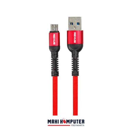 Rexus CB167M 2.4A 1M Rubber Grip Design Micro USB Cable Kabel Data - Gambar 3